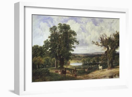 Richmond Park-John F. Tennant-Framed Premium Giclee Print