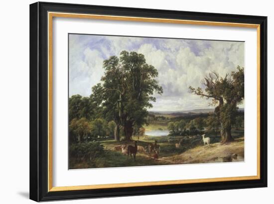 Richmond Park-John F. Tennant-Framed Premium Giclee Print