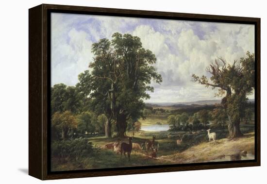 Richmond Park-John F. Tennant-Framed Premier Image Canvas