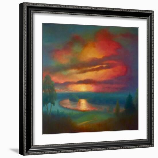 Richmond Sunglow,-Lee Campbell-Framed Giclee Print