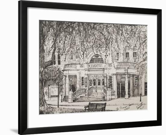 Richmond Theatre London, UK-Vincent Booth-Framed Giclee Print