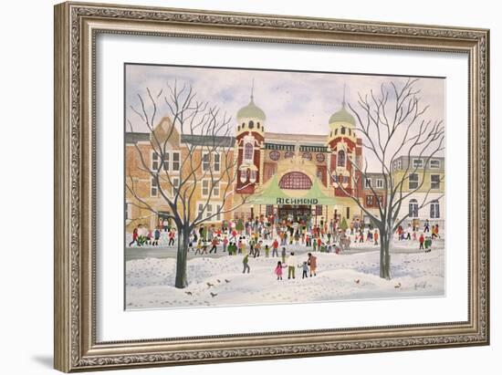 Richmond Theatre, Surrey, 1988-Judy Joel-Framed Giclee Print