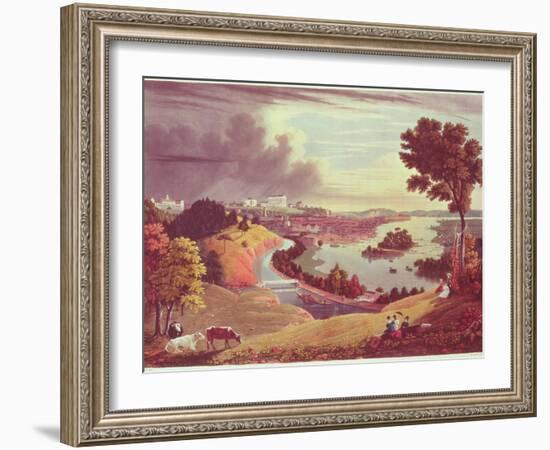 Richmond, Virginia, Engraved by William James Bennett-George Cooke-Framed Giclee Print