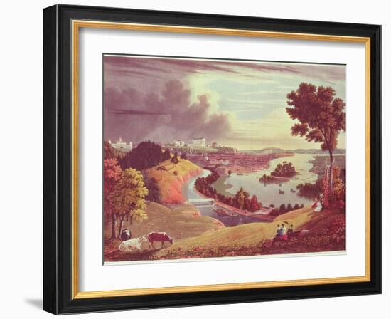 Richmond, Virginia, Engraved by William James Bennett-George Cooke-Framed Giclee Print