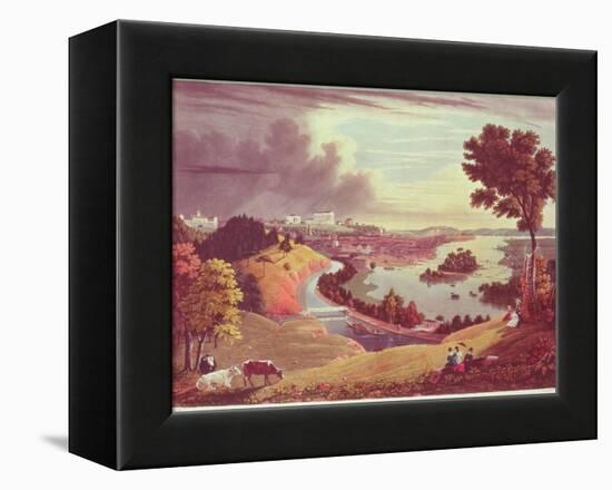 Richmond, Virginia, Engraved by William James Bennett-George Cooke-Framed Premier Image Canvas