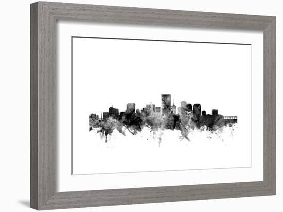 Richmond Virginia Skyline-Michael Tompsett-Framed Art Print