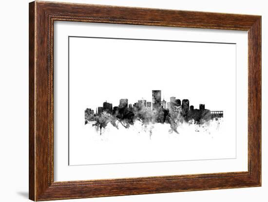 Richmond Virginia Skyline-Michael Tompsett-Framed Art Print
