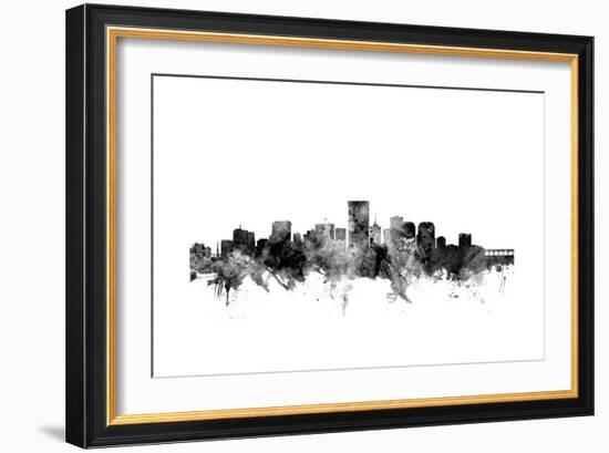 Richmond Virginia Skyline-Michael Tompsett-Framed Art Print
