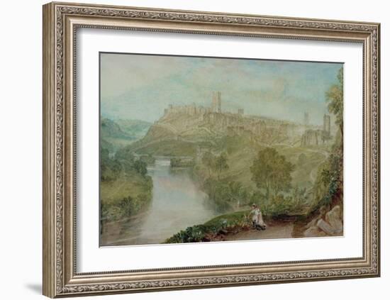 Richmond, Yorkshire-J M W Turner-Framed Giclee Print