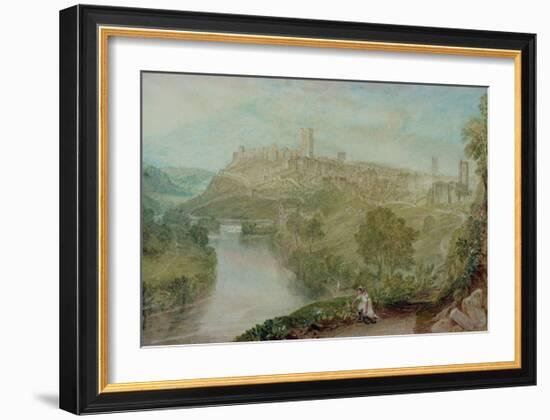 Richmond, Yorkshire-J M W Turner-Framed Giclee Print