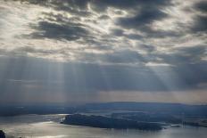 View from Crown Point, Columbia Gorge National Scenic Area, Oregon, USA-Rick A. Brown-Photographic Print