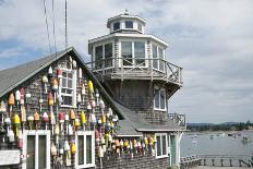 Collection of Lobster Buoys, Maine, USA-Rick Daley-Framed Photographic Print