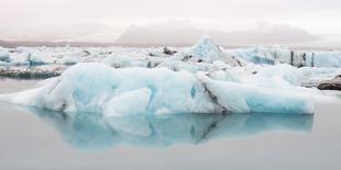 Beautiful Glaciers Drop into the Ocean in Kenai Fjords NP, Alaska-Rick Daley-Photographic Print