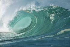 Shorebreak Waves in Waimea Bay-Rick Doyle-Photographic Print
