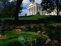 Virginia State Capitol Building and Gardens, Richmond, USA-Rick Gerharter-Framed Premier Image Canvas