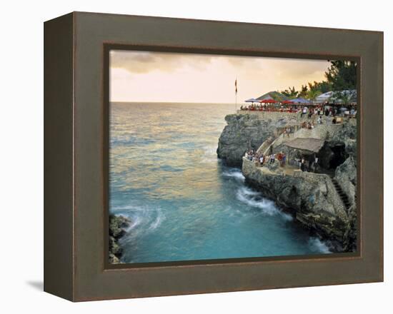 Rick's Cafe, Negril, Jamaica-Doug Pearson-Framed Premier Image Canvas