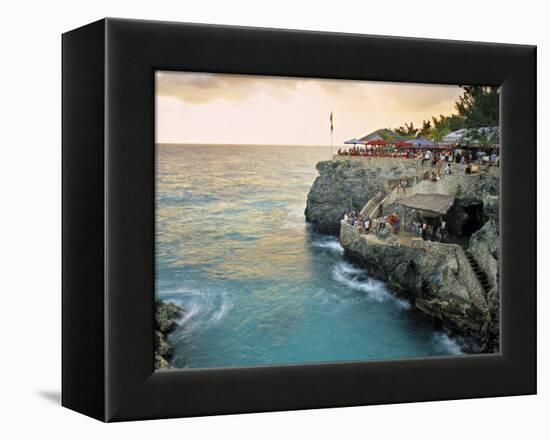 Rick's Cafe, Negril, Jamaica-Doug Pearson-Framed Premier Image Canvas