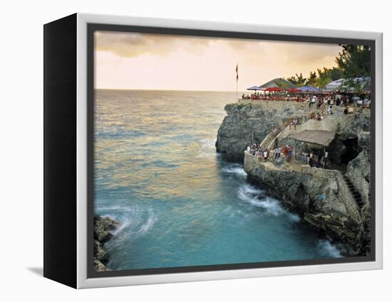 Rick's Cafe, Negril, Jamaica-Doug Pearson-Framed Premier Image Canvas