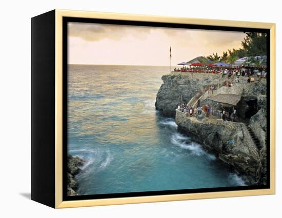 Rick's Cafe, Negril, Jamaica-Doug Pearson-Framed Premier Image Canvas