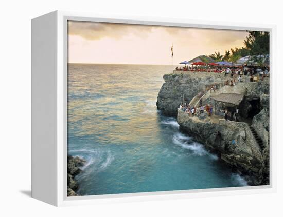 Rick's Cafe, Negril, Jamaica-Doug Pearson-Framed Premier Image Canvas