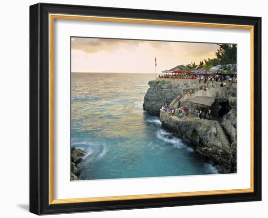 Rick's Cafe, Negril, Jamaica-Doug Pearson-Framed Photographic Print