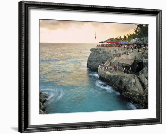 Rick's Cafe, Negril, Jamaica-Doug Pearson-Framed Photographic Print