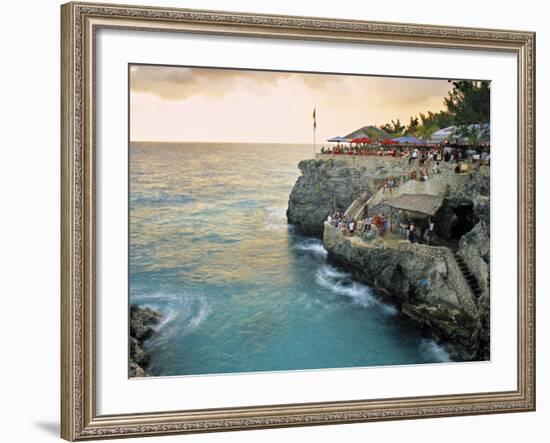 Rick's Cafe, Negril, Jamaica-Doug Pearson-Framed Photographic Print