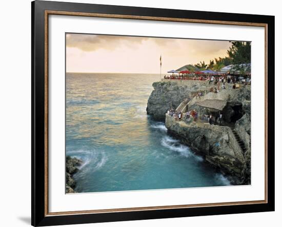 Rick's Cafe, Negril, Jamaica-Doug Pearson-Framed Photographic Print