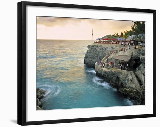 Rick's Cafe, Negril, Jamaica-Doug Pearson-Framed Photographic Print