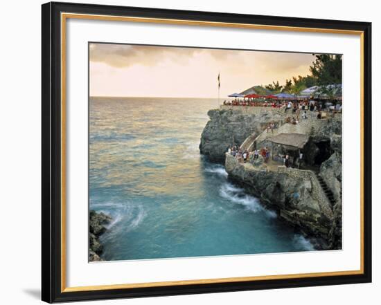 Rick's Cafe, Negril, Jamaica-Doug Pearson-Framed Photographic Print