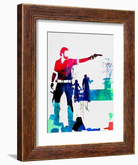 Rick Watercolor-Lora Feldman-Framed Art Print