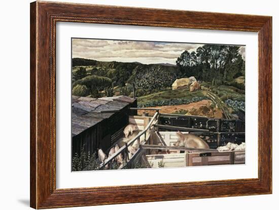 Rickett's Farm, Cookham Dene-Stanley Spencer-Framed Giclee Print