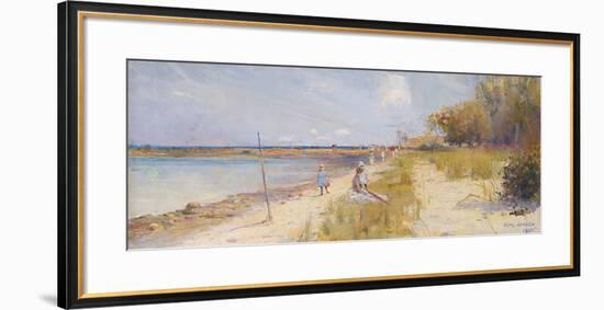 Rickett's Point-Charles Conder-Framed Premium Giclee Print