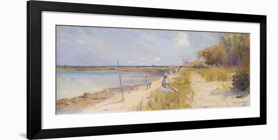 Rickett's Point-Charles Conder-Framed Premium Giclee Print