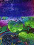 What a Color Art Series Abstract X-Ricki Mountain-Art Print