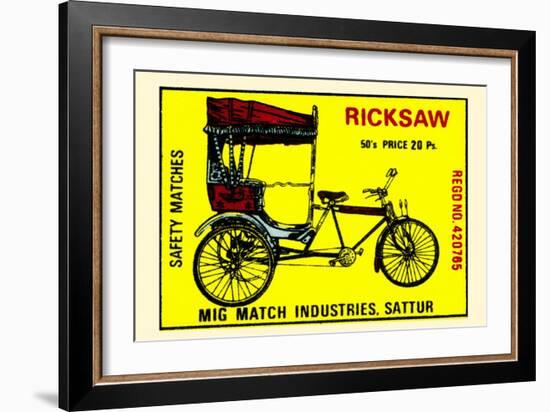 Rickshaw-null-Framed Premium Giclee Print