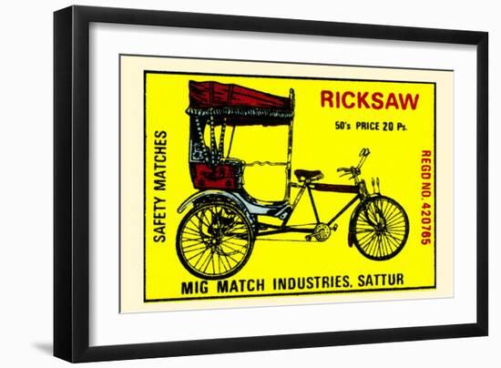 Rickshaw-null-Framed Premium Giclee Print