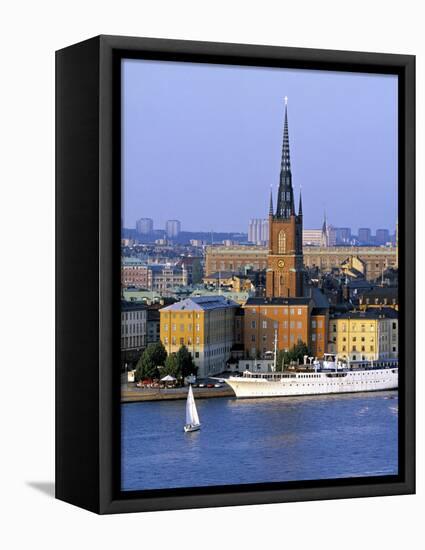 Riddarholmen and Gamla Stan, Stockholm, Sweden-Jon Arnold-Framed Premier Image Canvas