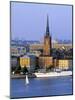 Riddarholmen and Gamla Stan, Stockholm, Sweden-Jon Arnold-Mounted Photographic Print