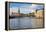 Riddarholmen with Spire of Riddarholmskyrkan (Riddarholmen Church), Stockholm, Sweden-Frank Fell-Framed Premier Image Canvas