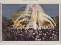 The Illuminations at the International Inventions Exhibition, 8th August 1885-Riddle and Couchman-Framed Premier Image Canvas