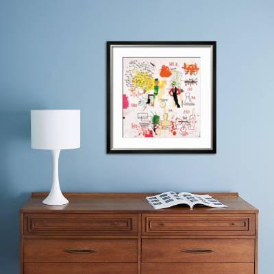 Riddle Me This Batman 1987 Giclee Print Jean Michel Basquiat Art Com