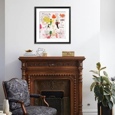 Riddle Me This Batman 1987 Giclee Print Jean Michel Basquiat Art Com