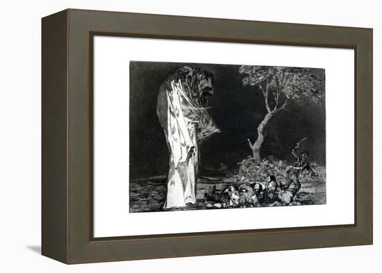 Riddle of Fear, 1819-1823-Francisco de Goya-Framed Premier Image Canvas