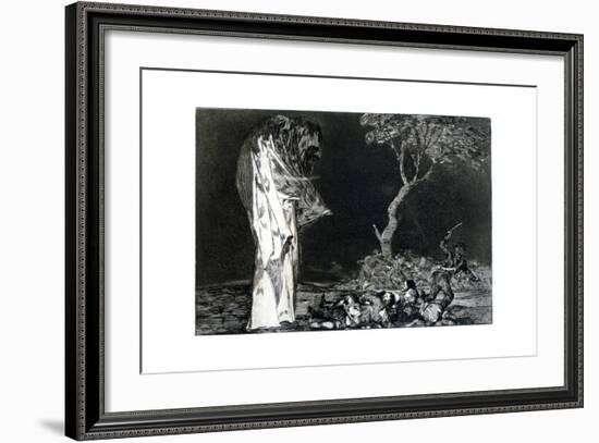 Riddle of Fear, 1819-1823-Francisco de Goya-Framed Giclee Print