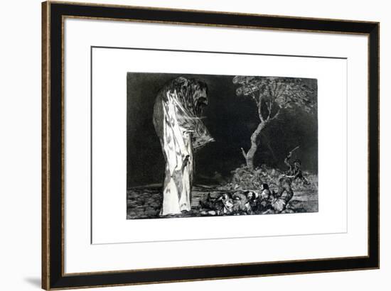 Riddle of Fear, 1819-1823-Francisco de Goya-Framed Giclee Print