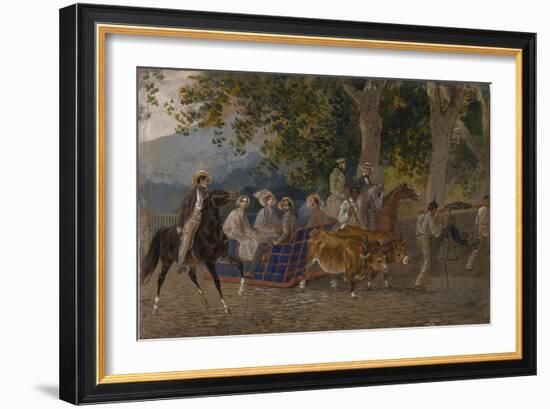 Ride, 1849-Karl Pavlovich Briullov-Framed Giclee Print