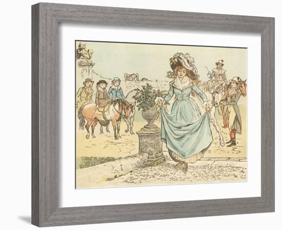 Ride a Cock Horse to Banbury Cross-Randolph Caldecott-Framed Giclee Print