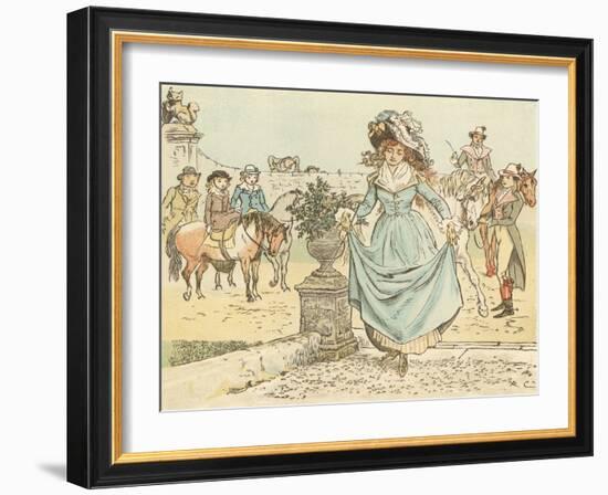 Ride a Cock Horse to Banbury Cross-Randolph Caldecott-Framed Giclee Print