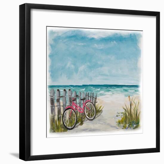 Ride Along The Shore-Julie DeRice-Framed Art Print